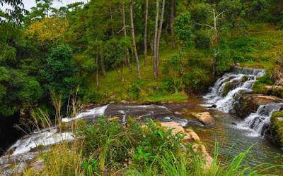 TYRSHI FALLS Jowai-Shillong Road, West Jaintia Hills, Meghalaya