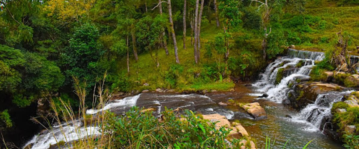 TYRSHI FALLS Jowai-Shillong Road, West Jaintia Hills, Meghalaya