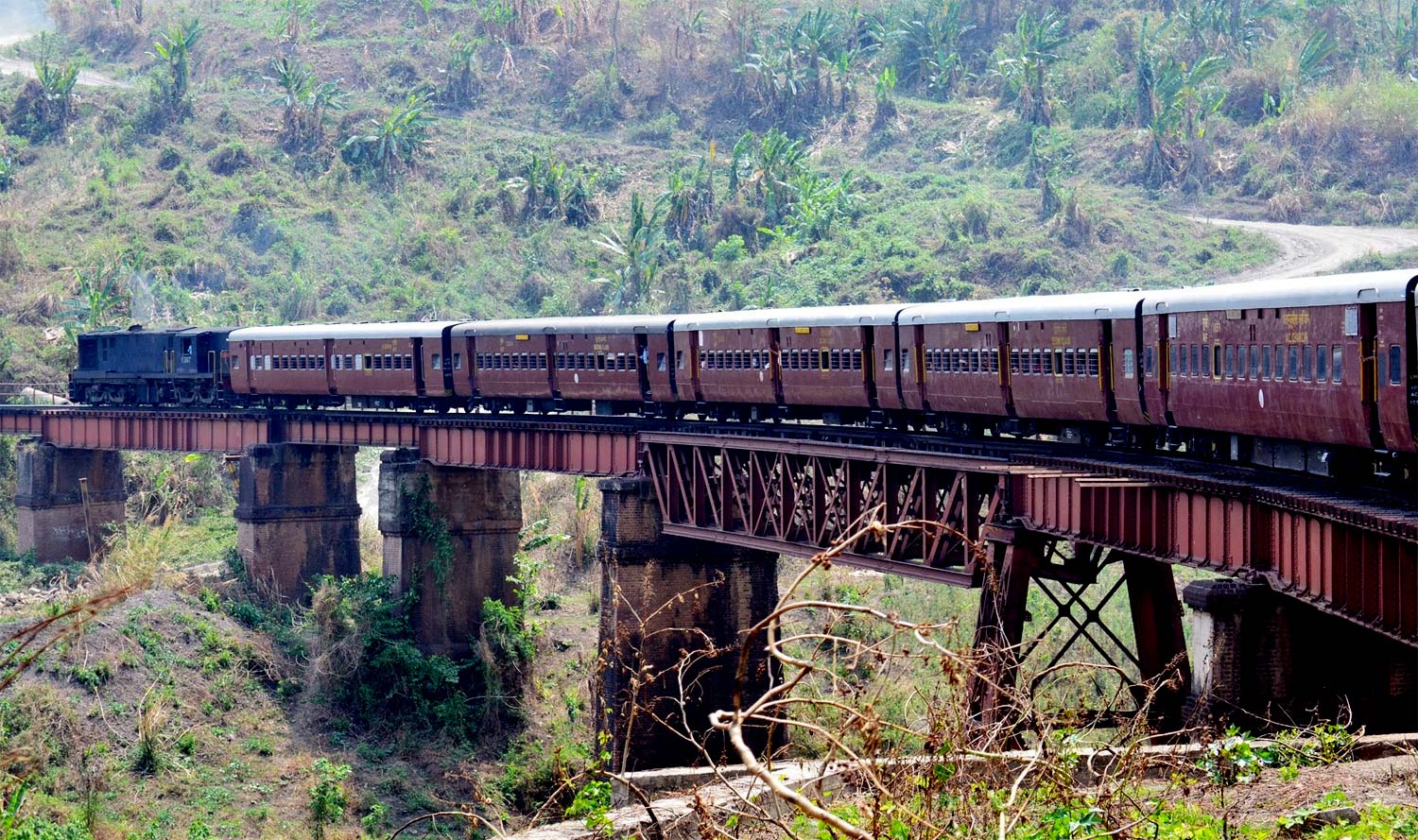 Rail trip to Silchar