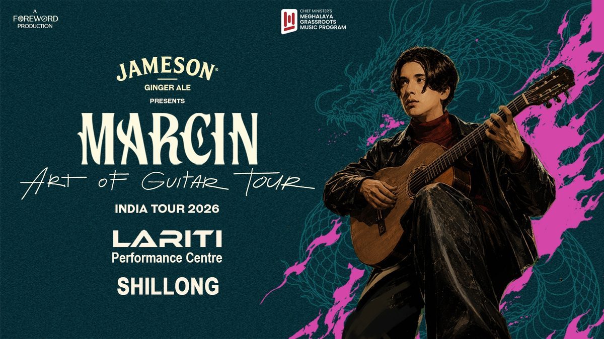 Jameson Ginger Ale Marcin Art of Guitar Tour